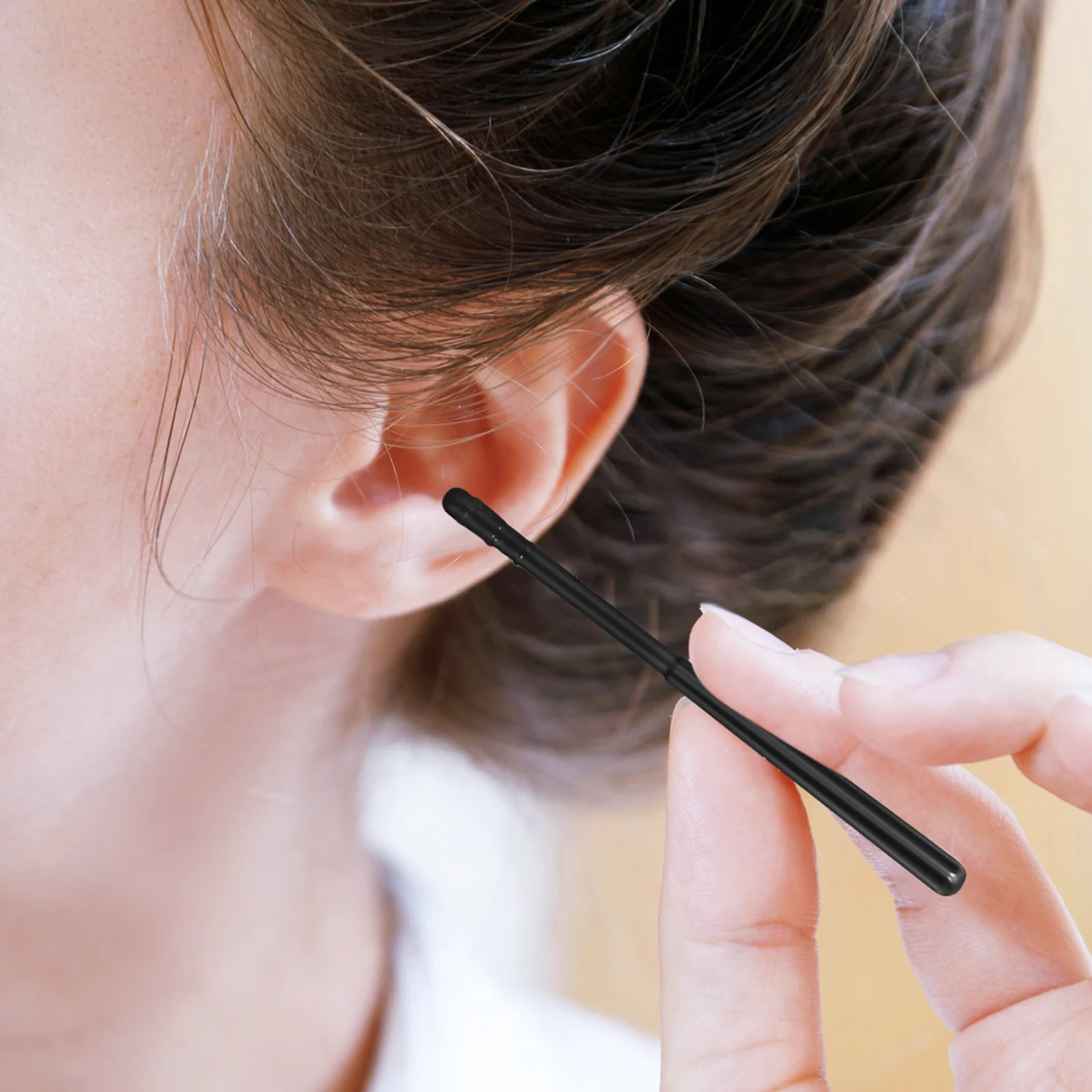 

200pcs Disposable Sticky Ear Cleaning Sticks Safety Picks Wax Removal Tools Practical Non Fragile Premium Materials Spiral