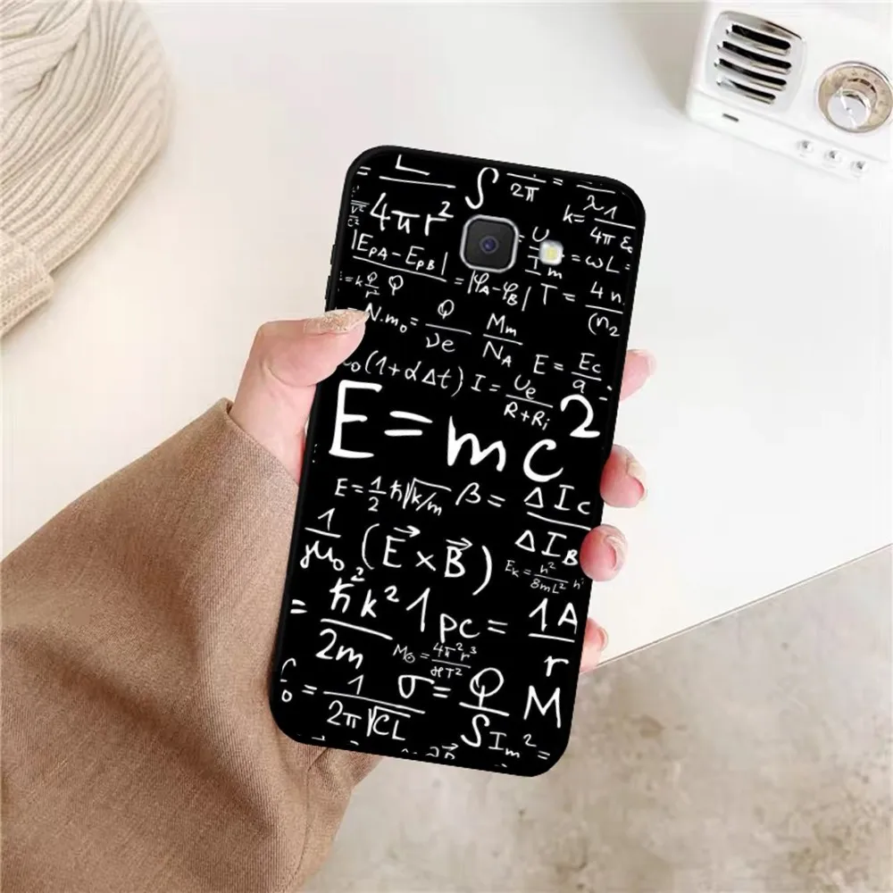 Chemical Math Formula Phone Case For Samsung J 7 plus 7core J7 neo J6 plus prime J6 J4 J5 Mobile Cover