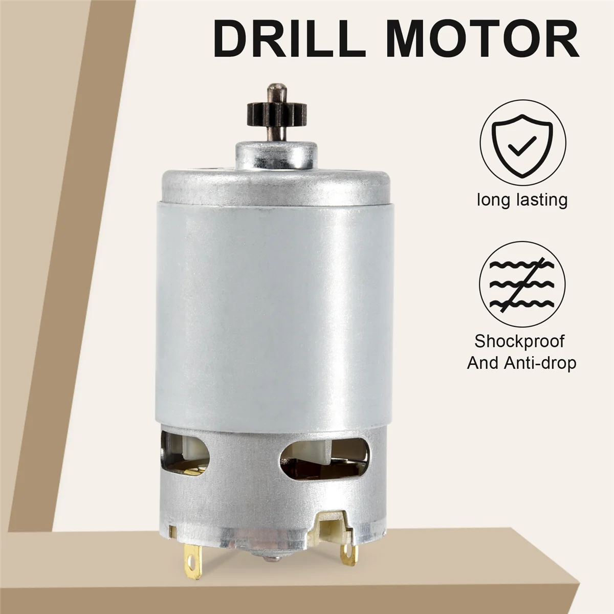 Substituição do motor para BOSCH, GSR10.8-2-LI, GSR120-LI, GSR10.8V-LI-2, ferramentas elétricas de alta qualidade, 13 dentes, 10.8V, 12V