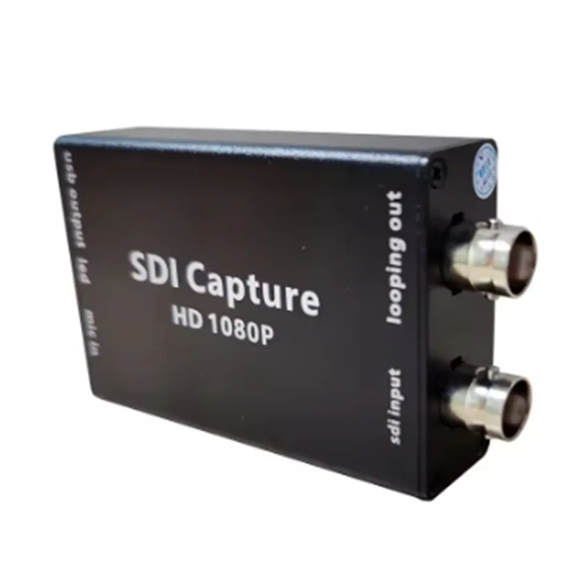 Top-SDI To USB Adapter Converter Audio SDI BNC 1080P For Monitor HD TV Camera Support UVC/UAC Standard