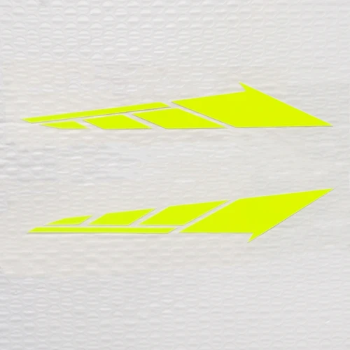 Imagen 2 del producto Peine para guardabarros delantero de motocicleta, pegatinas universales, decoración del cuerpo del Motor, calcomanía reflectante impermeable para YAMAHA SMAX XMAX TMAX