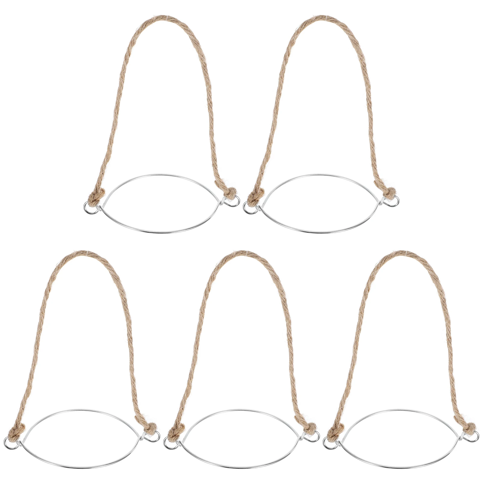

5pcs Mason Jar H Iron Wire Wide Mouth Canning Hooks DIY Lamp Hangers Glass Jars Accessories Storage Containers