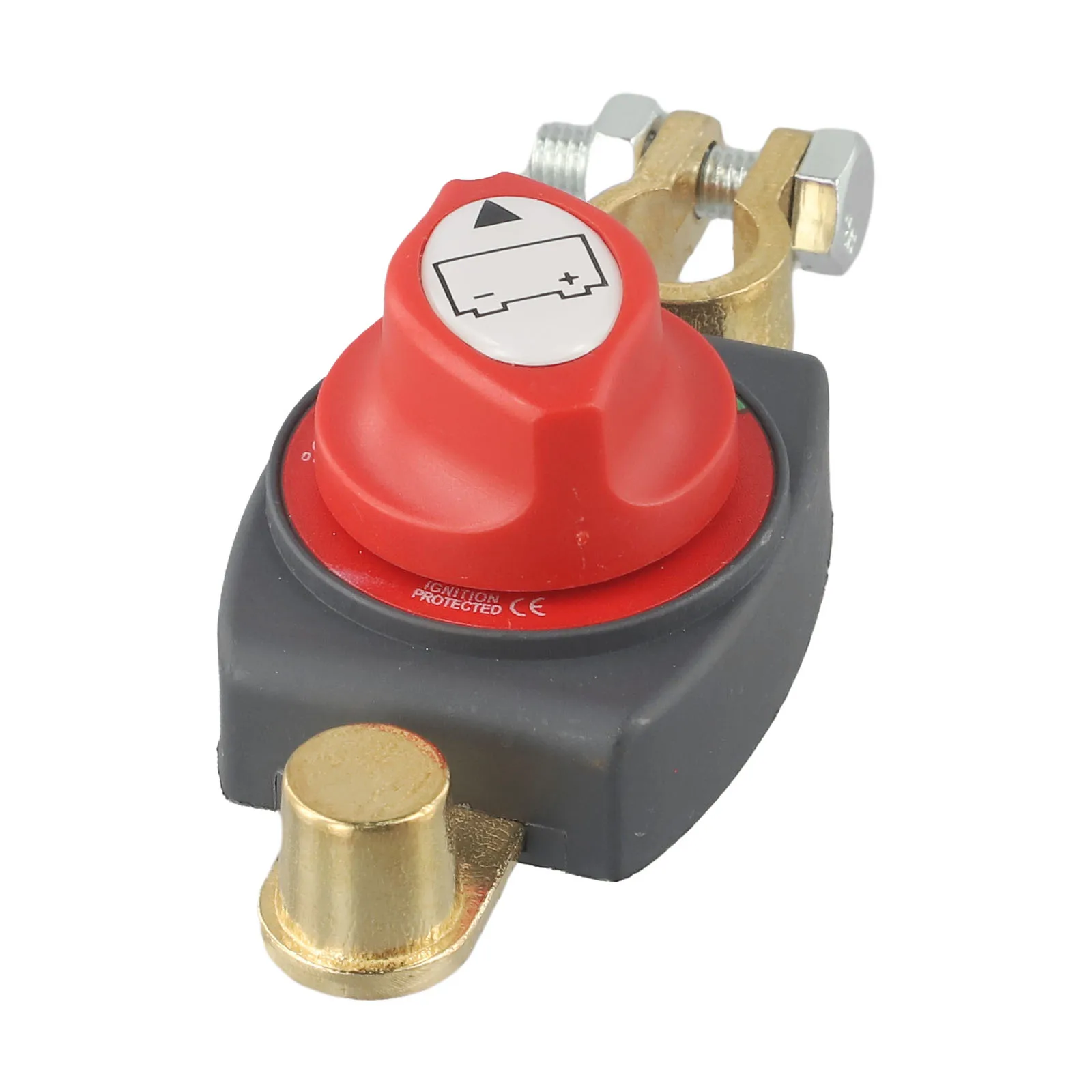 On / Off 275A Top Post Battery Disconnect Switch 12-48V Waterproof Heavy Duty Marine Battery Switch For Car Vehicle RV And Boat