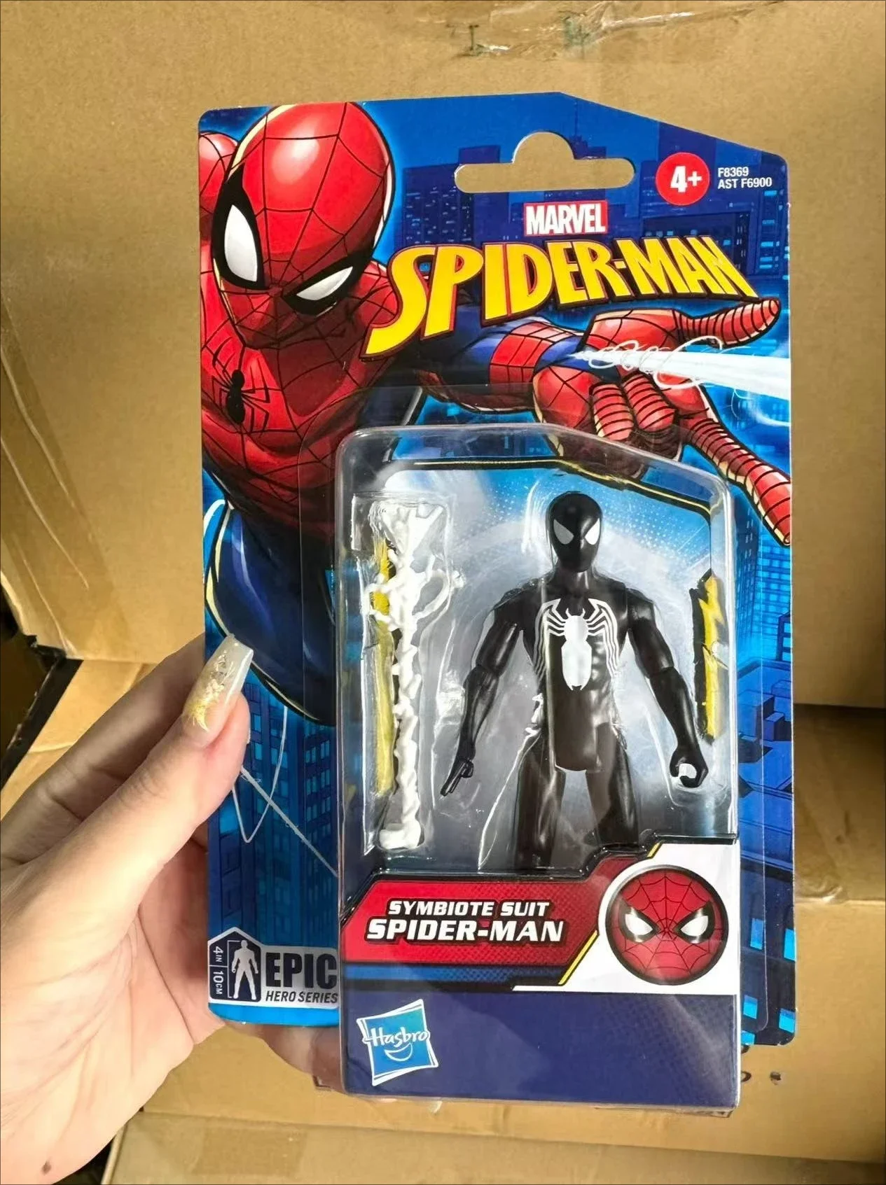 

Hasbro Marvel Legends Marvel Venom Spider-Man Villain Parallel Universe 3.75 Inch Joint Moving Doll Model toys