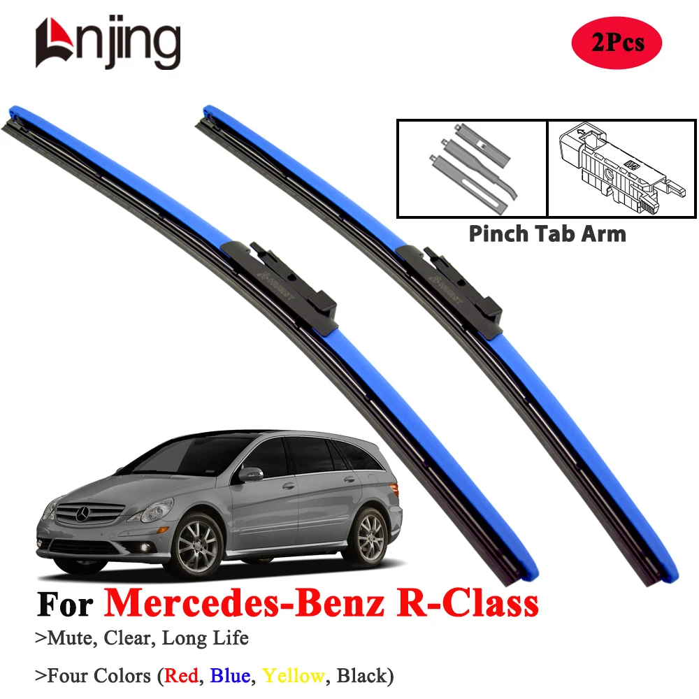 

LNJING Wiper Blades For Mercedes Benz R Class R320 R350 R500 R550 2005-2014