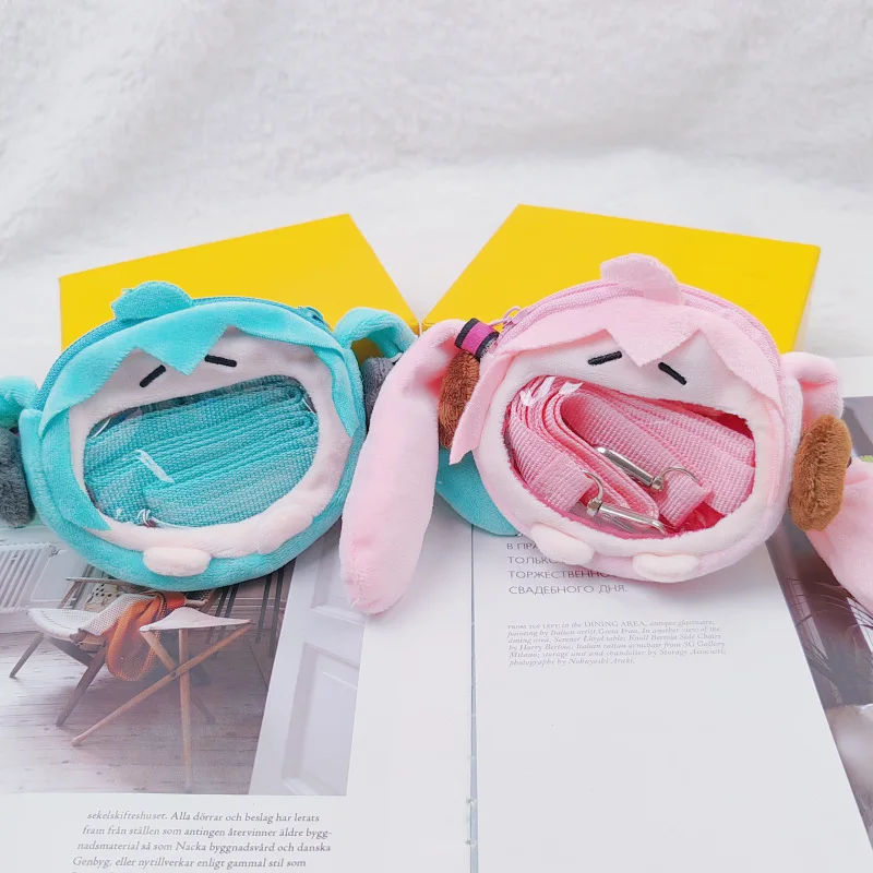 Zero wallet outdoor travel cute girl adorable decorative plush bag storage small bag crossbody bag pocket bag