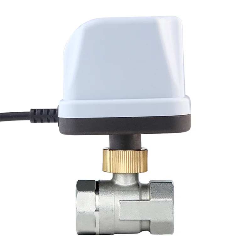 AC220V DC12V-24V Electric Thread 304 Stainless Steel Ball Valve 2-control 3-wire Solenoid Water Valve Actuator, DN15~DN50 view 6