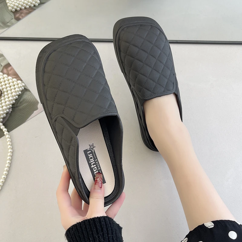 Spring and Summeroutdoor Slide Women's Slippers Indoor Eva Soft Solid Color Matte Surface Slipper Soles Women'sand Men's Sandals