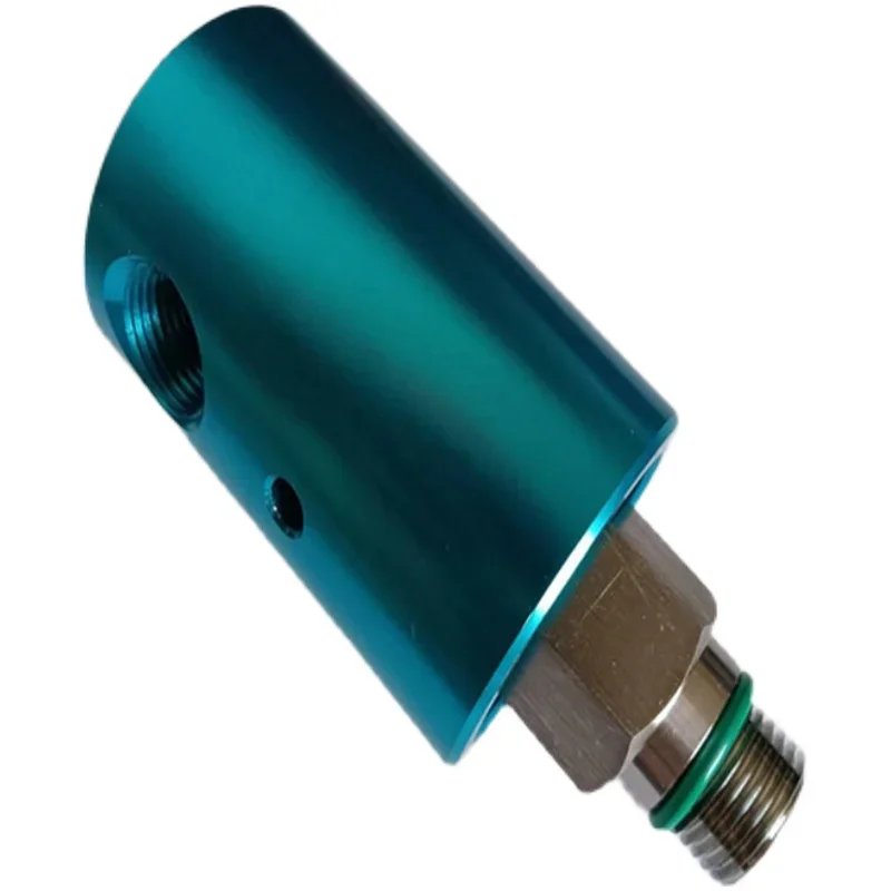 

High Pressure Universal Adapter for High-speed Single Channel Aluminum Shaft Cooling with Central Water Outlet Rotation