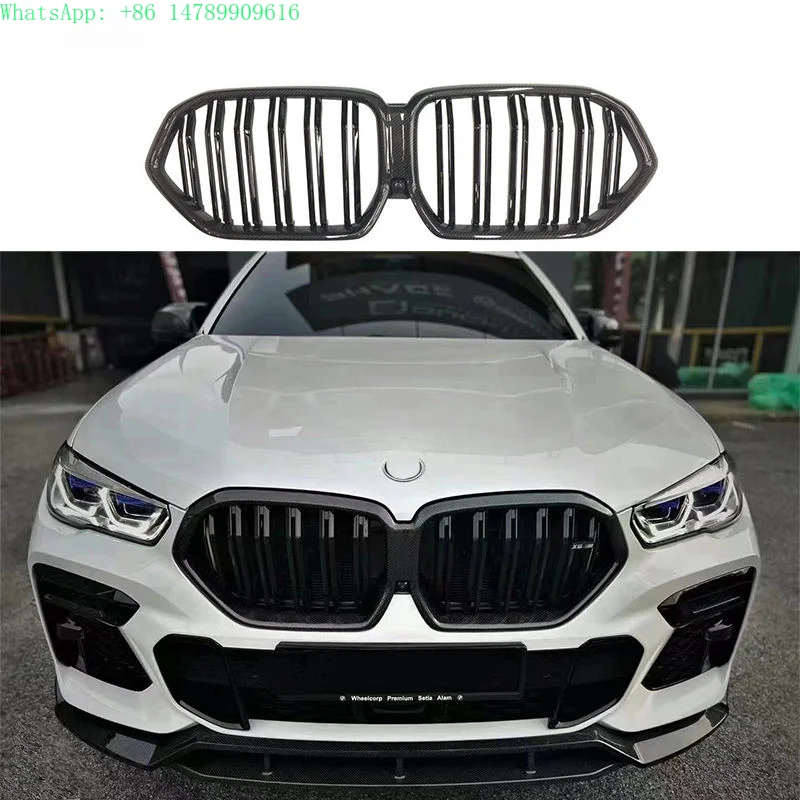 Full Custom Build With Old-to-new Body Kit ConversionX6 G06 Carbon Fiber Front Ille For X6 G06Body KitOld To New Conversion