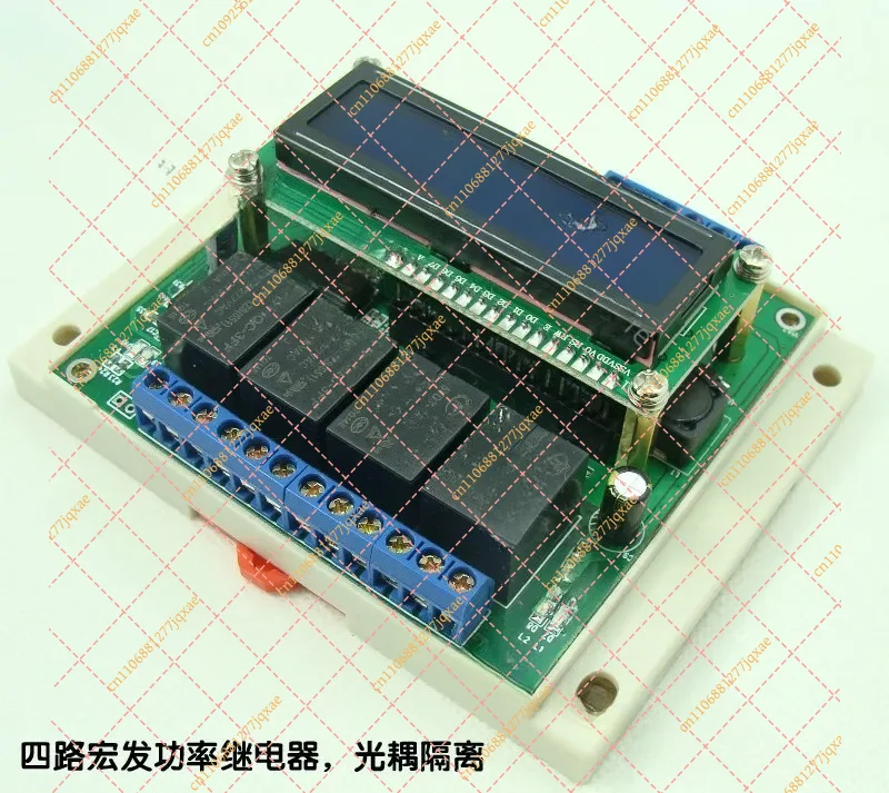 PTR4SP 4-Channel Programmable Time Relay, Solenoid Valve Trigger Controller