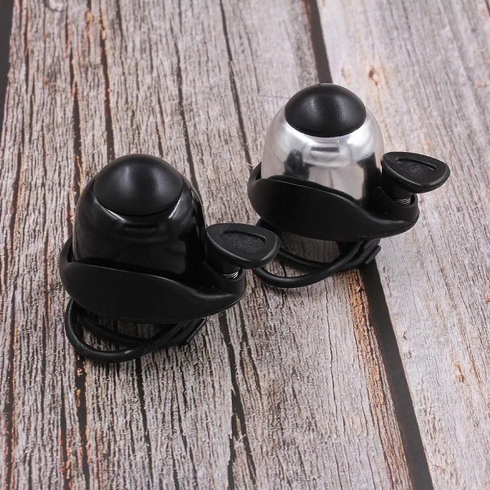 1pc Universal Bicycle Bell Aluminum Alloy Loud Horn Cycling Handlebar 360 Rotation Adjustment Alarm Bike Bell Road Bike Bell