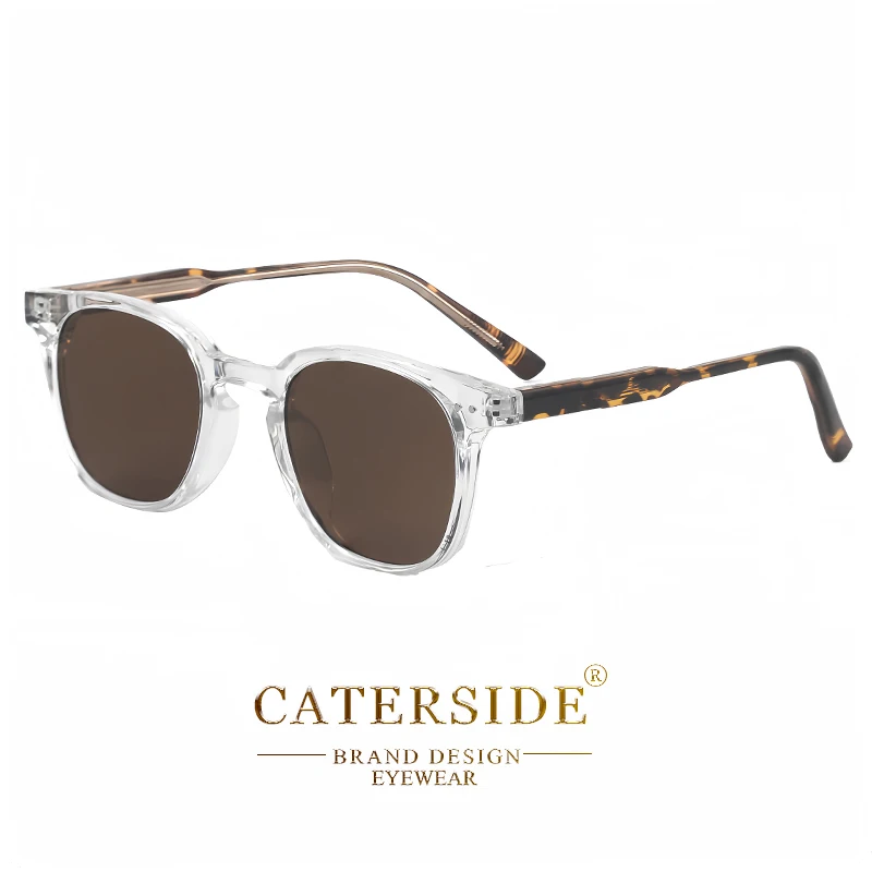 CATERSIDE Runde Retro Sonnenbrille männer Punk Mode Marke Design Sonnenbrille Frauen Reisen Outdoor UV400 Shades Propionische Tempel – Detail 9