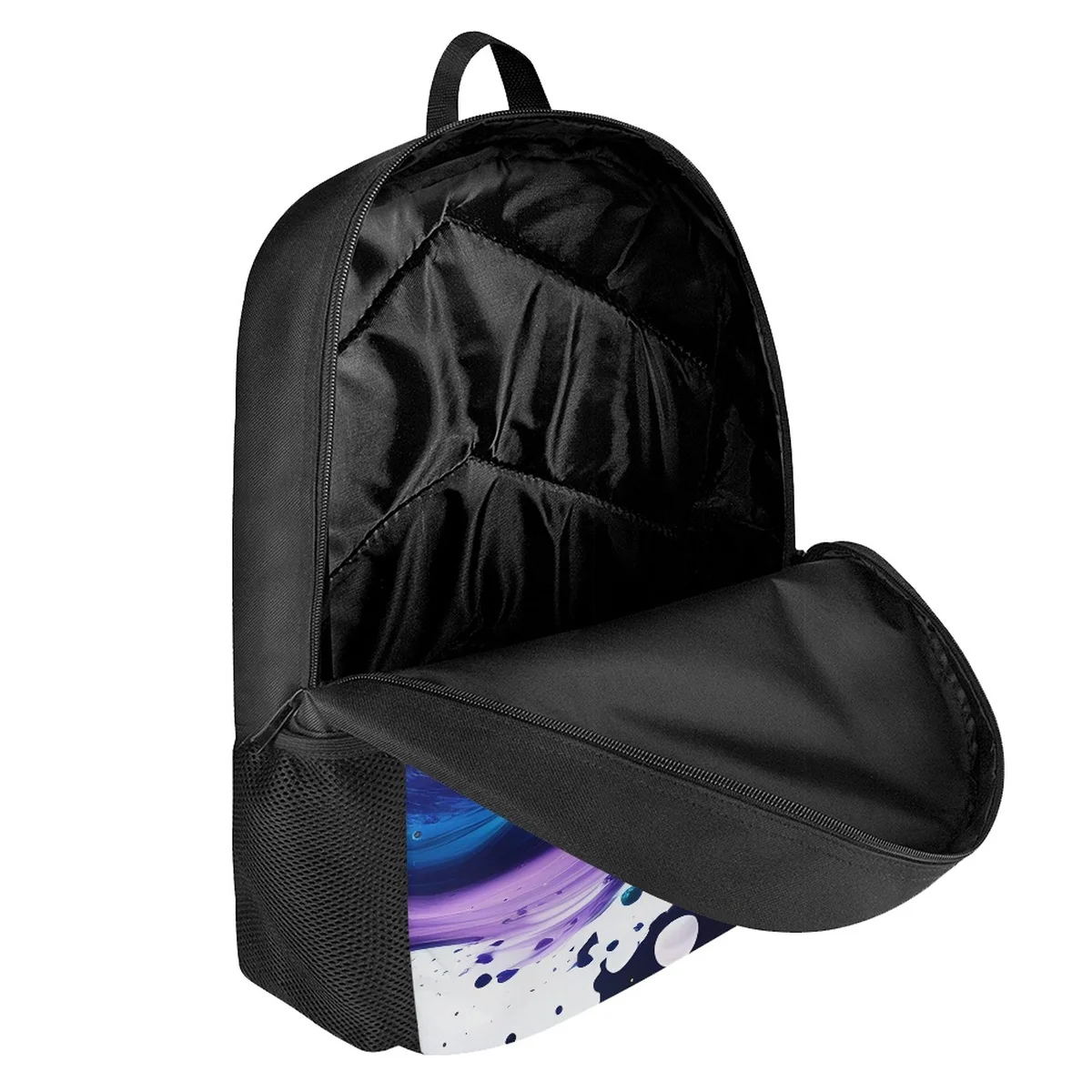 Cor fresca na moda 3d imprimir sacos de escola para meninos meninas moda mochila escolar adolescentes estudante bagpack portátil