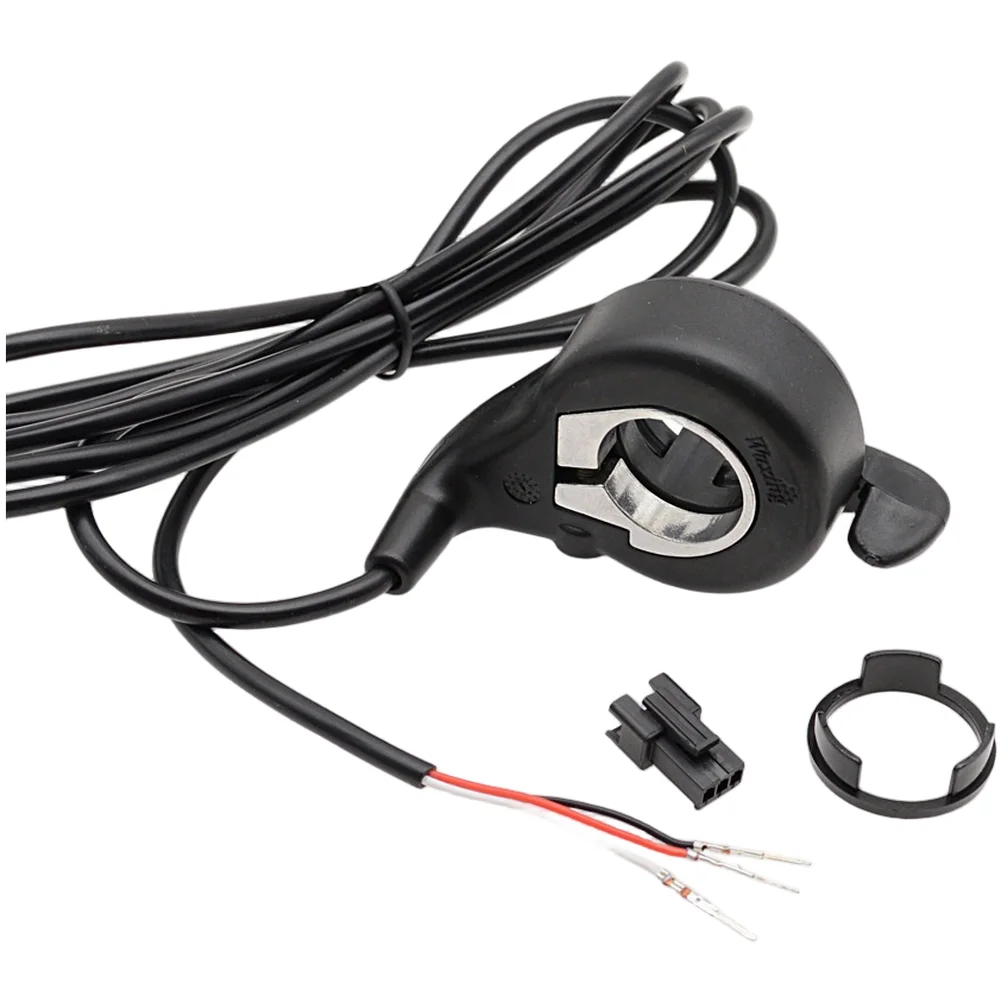 

3 Pin Right Hand Thumb Throttle SM Male/Female Connector For Scooter E-Bike Finger Thumb Throttle