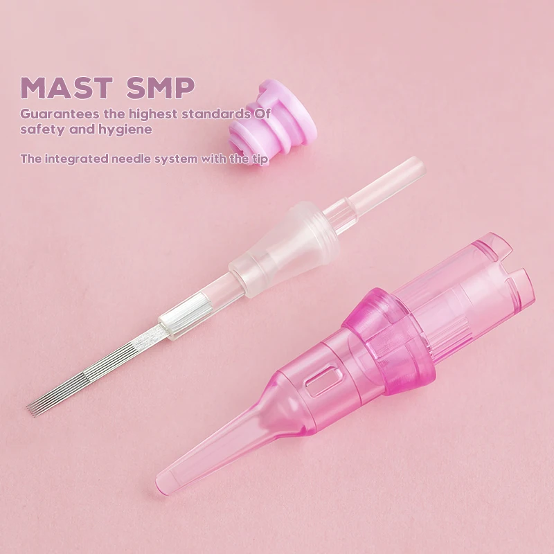 New 20pcs Original Tattoo Cartridge Needle Disposable Sterile Membrane System Needle Semipermanent Makeup Machine