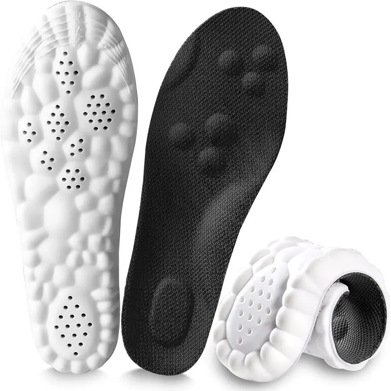 

EVA Latex Arch Support Shoe Pads Sports Insoles Plantar Fasciitis Feet Insole Shock Absorption Running Deodorant Shoes Inserts