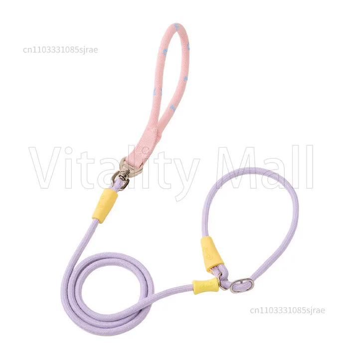 حبل جر للكلاب مقاوم للانفجار حبل P صغير مضاد للكسر تعديل كبير للكلاب سلسلة خاصة للحيوانات الأليفة للخروج للمشي على الكلب