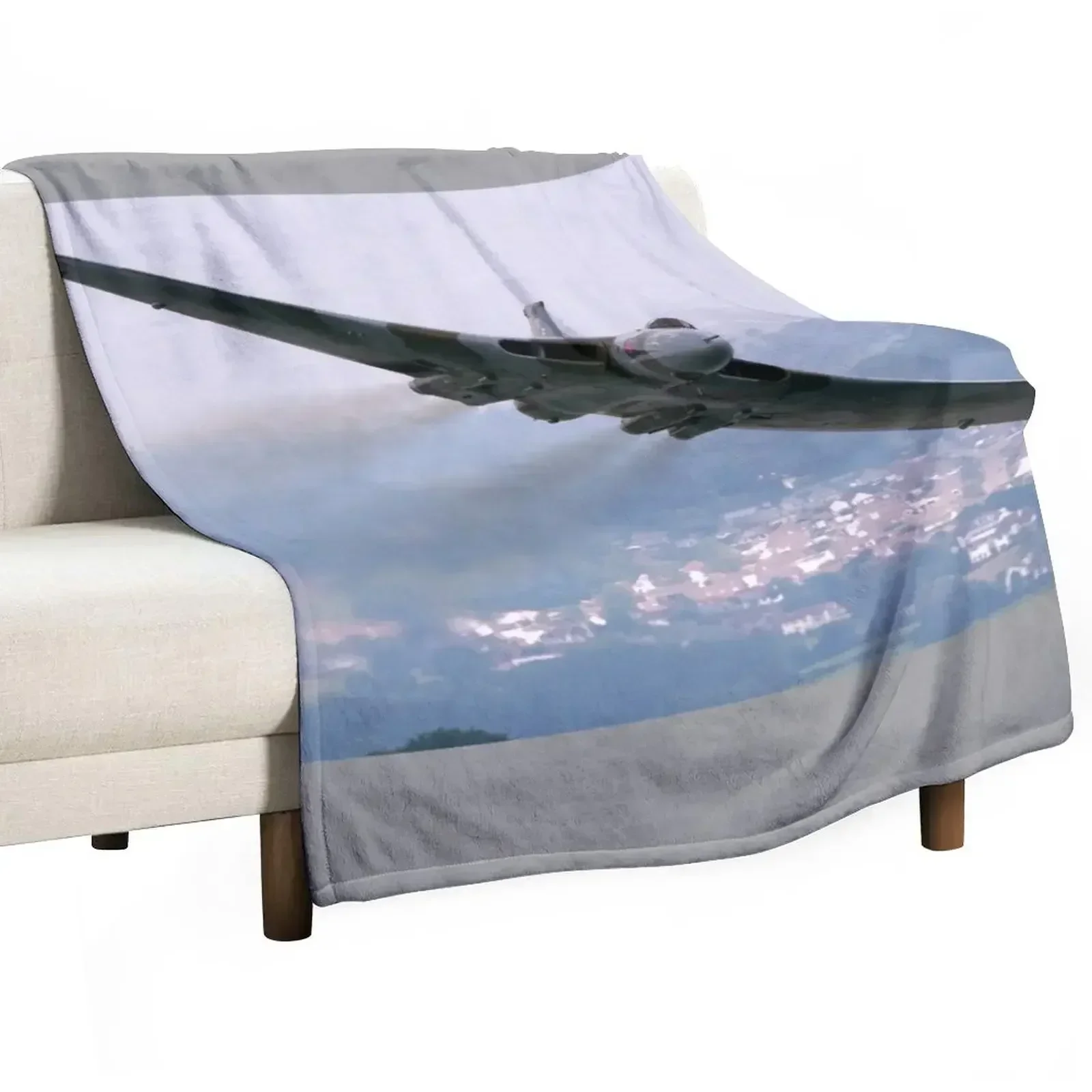 Avro Vulcan - Dawlish Air Show 2015 Throw Blanket warm for winter Summer Beddings Blankets