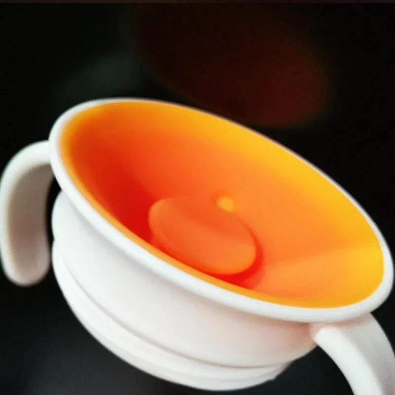 360 Degrees Rotated with Double Handle Trainning Feeding Safe Leakproof Cup Infant  Learn To Drink A Cup of Water Have Cup Lid