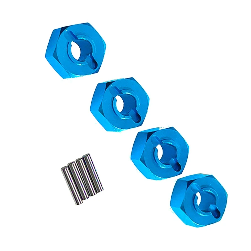 12Mm Hexagonal Wheel Connectors For MJX 1/14 1/16 14210 14303 16207 16208, Set Of 4 RC Car Accessories