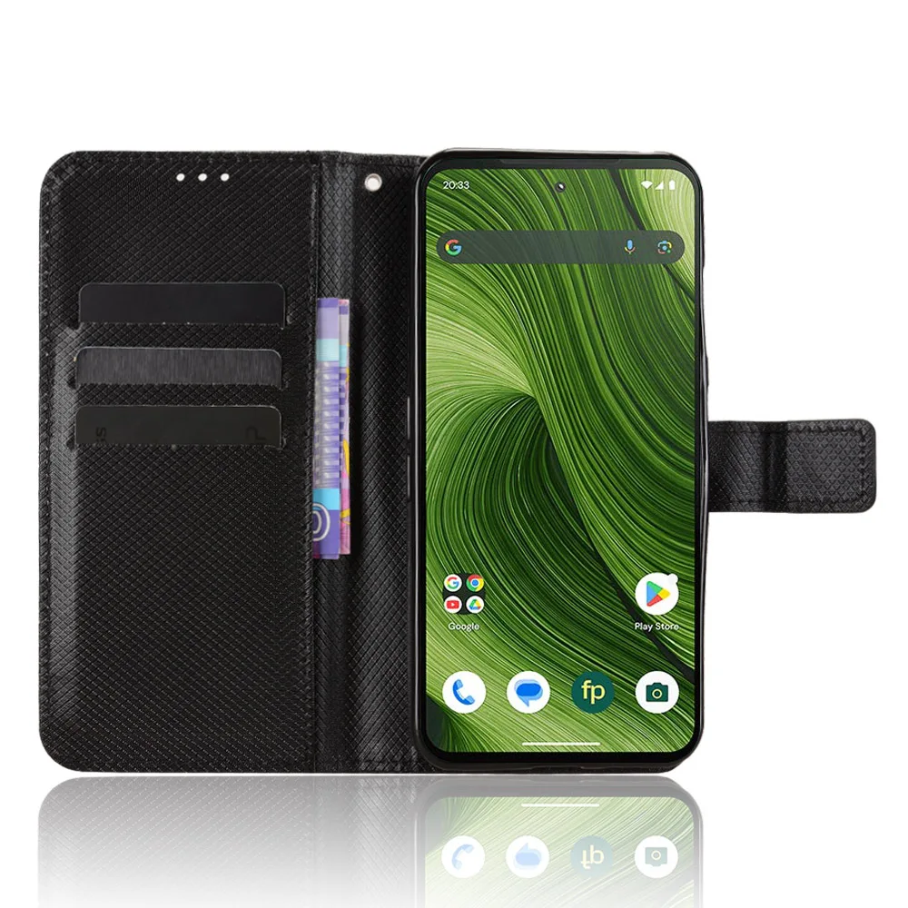 

Wallet With Card Slot Stand Flip Leather Case For Fairphone 6 5 Anti-fall Strong Magnet Cover