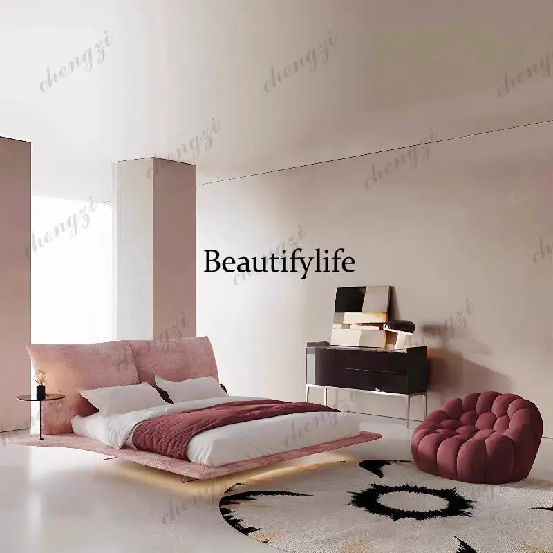 European Heavy Double Bed Large Items Elegant Modern Adults Frame Double Bed Luxury Style Wooden Cama Casal Furniture For Home
