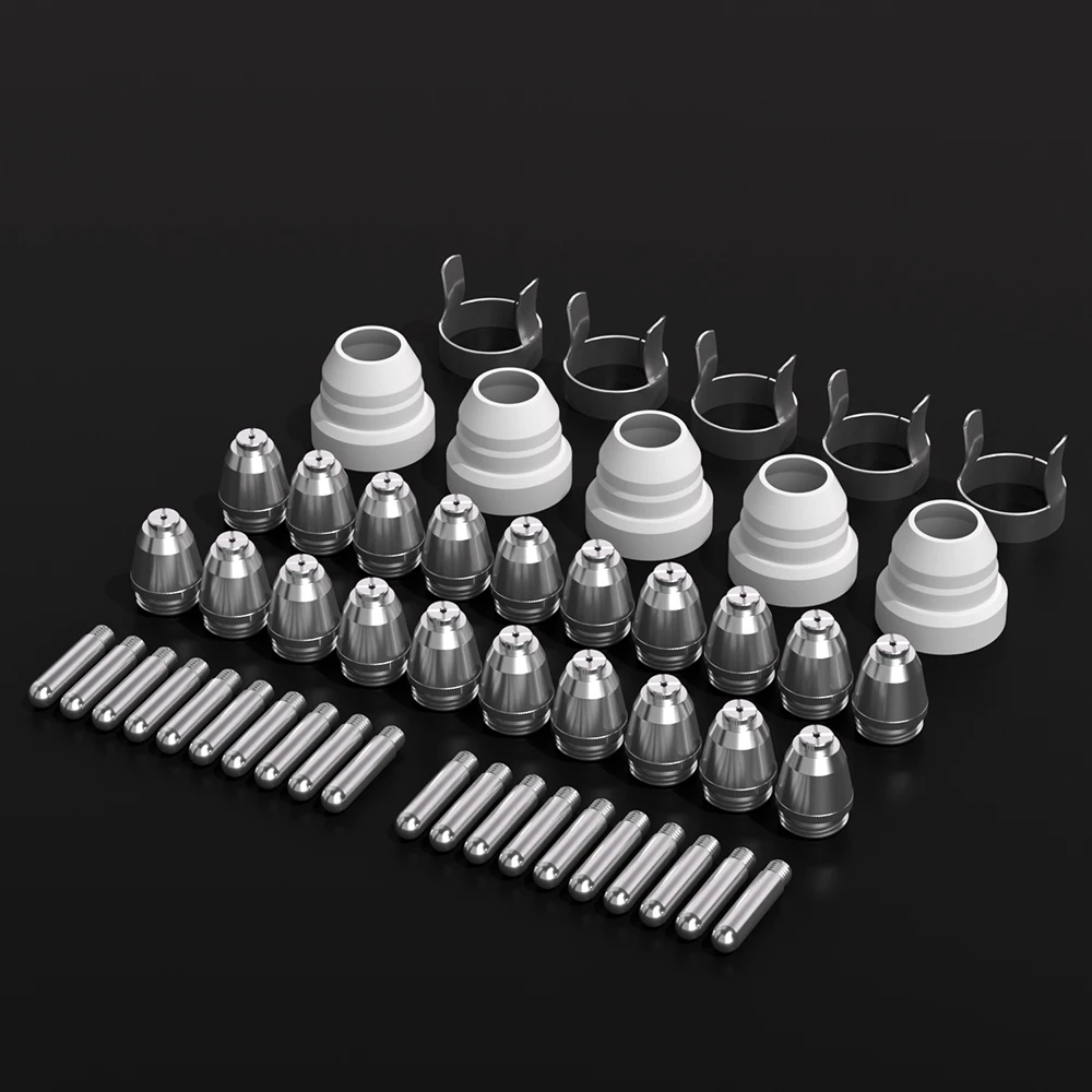 

ANDELI аксессуары для воздушно-плазменной резака, комплекты расходных материалов, насадка для электрода, защитные чашки для AG60