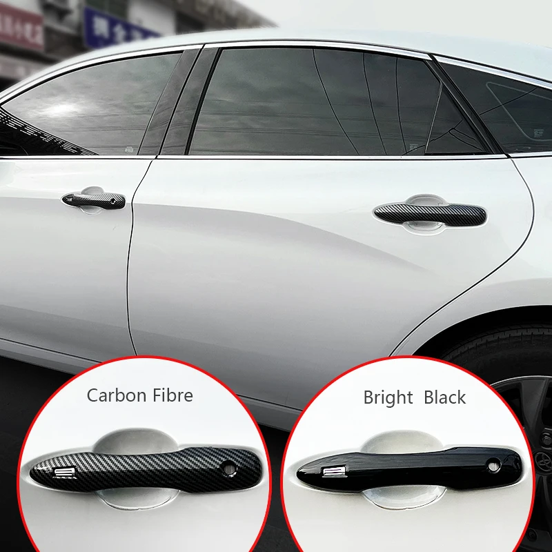 For Toyota Camry 2018 2019 2024 2021 2022 2023 Corolla Cross Hybrid Avalon Exterior Handle Protection Cover Sticker Auto  Access