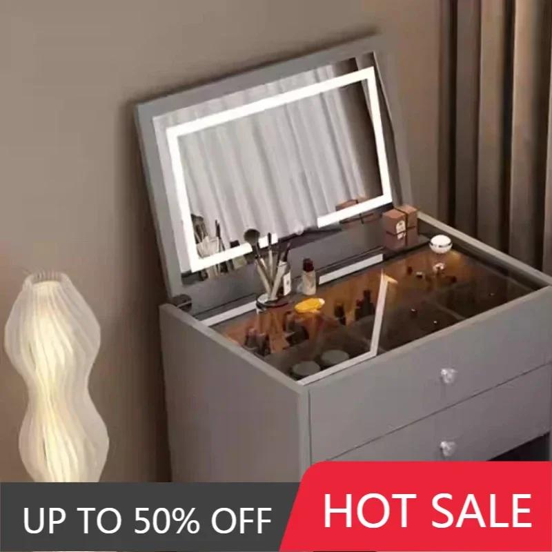 

Dressing Table Rooms Vanity Dressing Table Makeup Drawers Headdresses Chair Bedroom Luxury Organizer Vanity Tocador Furniture