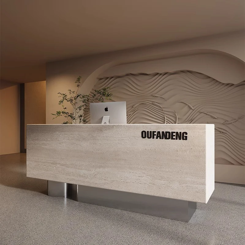 Office Shop Reception Commercial Modern Coffee Shop Bar Counter