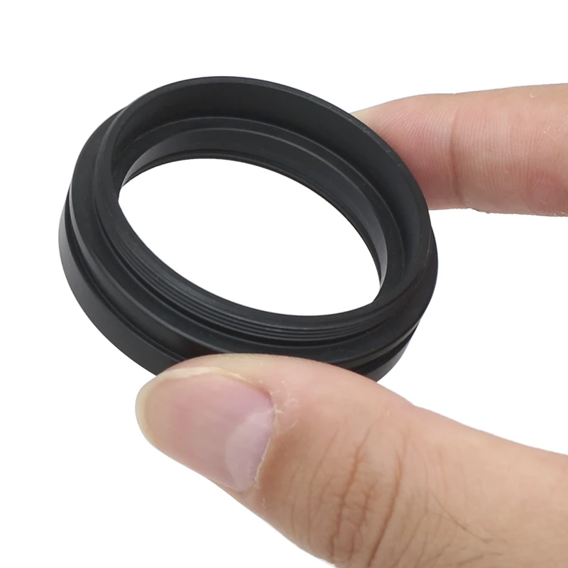 Imagem -05 - Anel Objetivo de Metal Rosca Anel Adaptador para Microscópio Estéreo Szm e sz Zoom M52 a M48 M48 a M48 M48 a M42 x 075