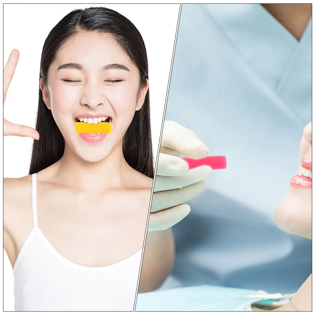 

8pcs Orthodontics Biting Teether Silicone Jaw Exerciser Teeth Aligner Chewing Stick Mouth Care Tool For Adults