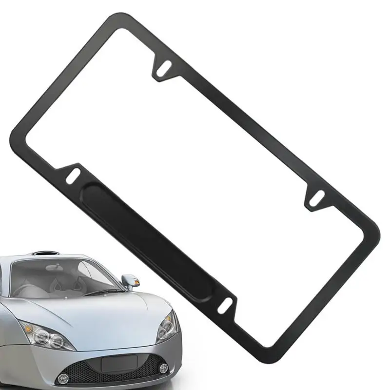 Versatility Frame Car License Plate Frame United States Standard Auto Number Plate Holder Stainless Steel/aluminum alloy Frame