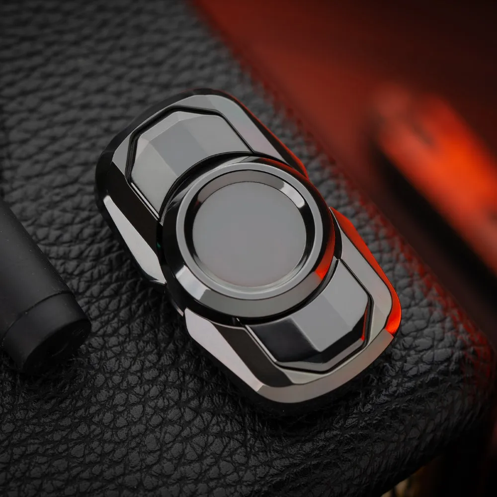 CY EDC XUANJIA Mini Open Nail Gyro Fidget Spinner Three Leaf Three-Bladed Spinner Anxiety Relief Gadgets Fidget Toys For Adults