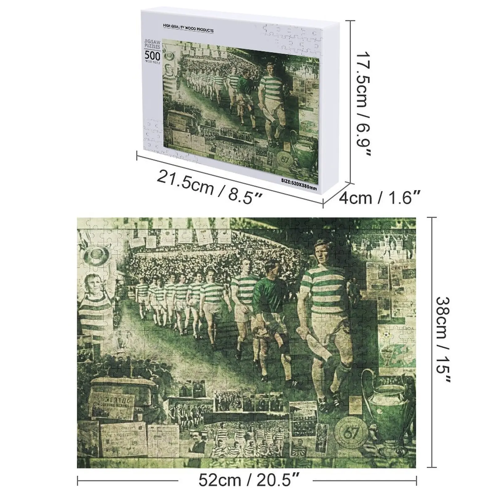 Lions Greatest Game For Scotland Despite Scotland Jigsaw Puzzle Custom Kids Toy Personalised Puzzle