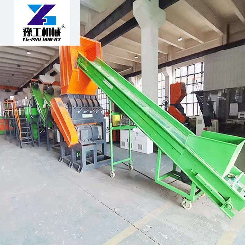 Customized High Speed Automatic 1000kg/h Plastic Scrap & PP Woven Bag Recycling Washing Line With Multi-Equipment