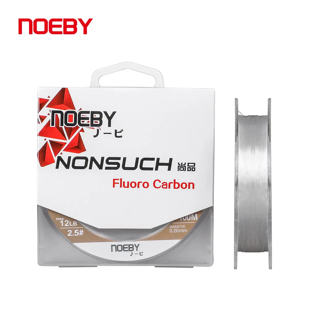 

Noeby Fishing Line Fluorocarbon Nylon 100m 150m 4lb-36lb Carbon Fiber Strong Leader Line Sinking Fishing Line Tackle