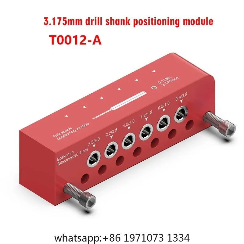 T0012  Model Making Round Rod Center Drilling Fixture Tool Plastic Borehole Positioner Locator for Craft Accessor