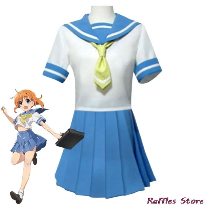 Anime Higurashi When They Cry Hou Ryugu Rena Reina Furude Rika Hojo Satoko Sonozaki Mion Shion Cosplay Costume Wig Halloween Set