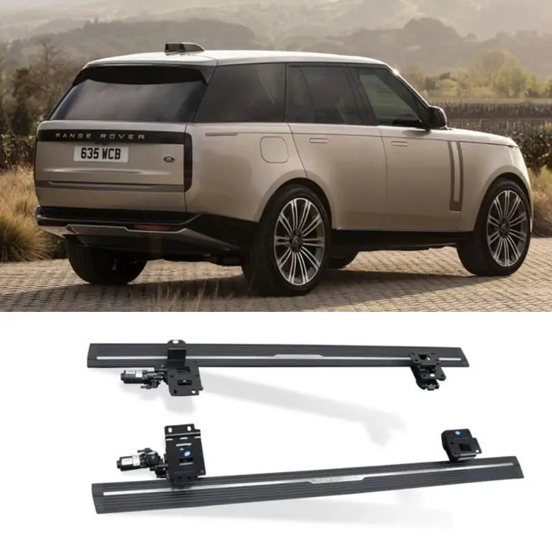 For Land Rover Range Rover L460 2022 2023 2024 Electric Automatic Running Boards Side Step Bar Pedals High Quality Motor Switch