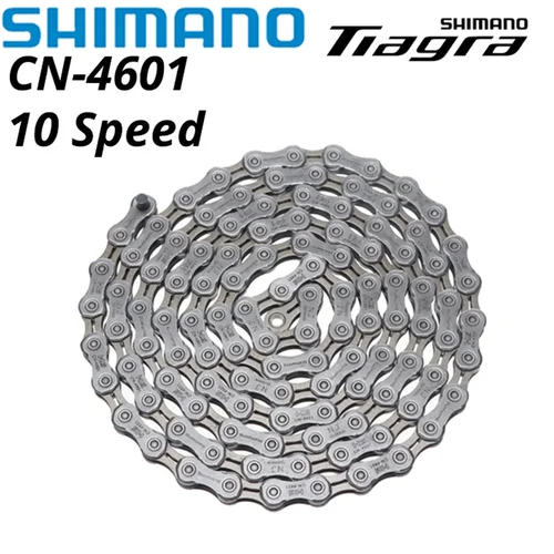 Shimano Tiagra 4600 CN-4601 cadenas 10 velocidades 112 eslabones cadena para bicicleta de carretera 10S