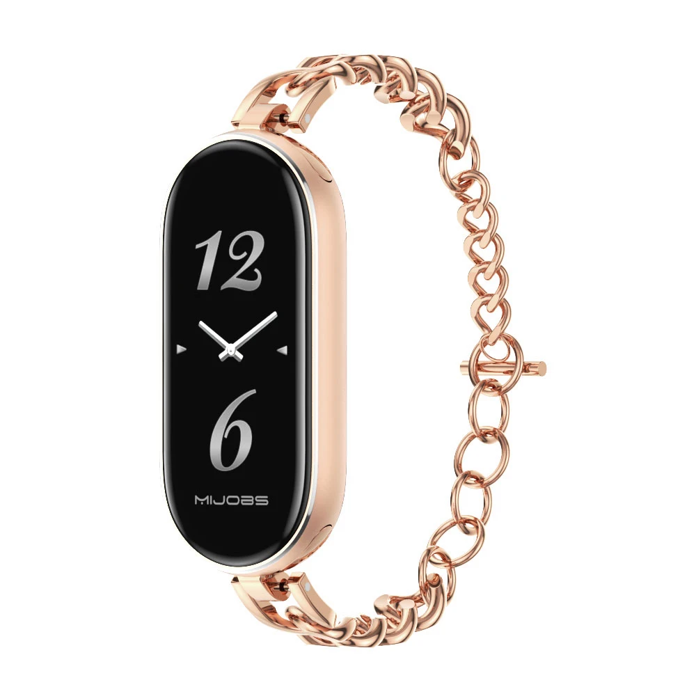 Mi Band 9 Strap Chain for Xiaomi Smart Band 8 Bracelet Women Girls Strap Watch Band Mi band 7 6 5 4 3 Wristband Mi8 Correa