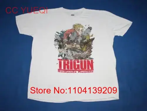 Loot Crate 2017 Trigun Badlands Rumble T Shirt White Men's 2XL long or short sleeves