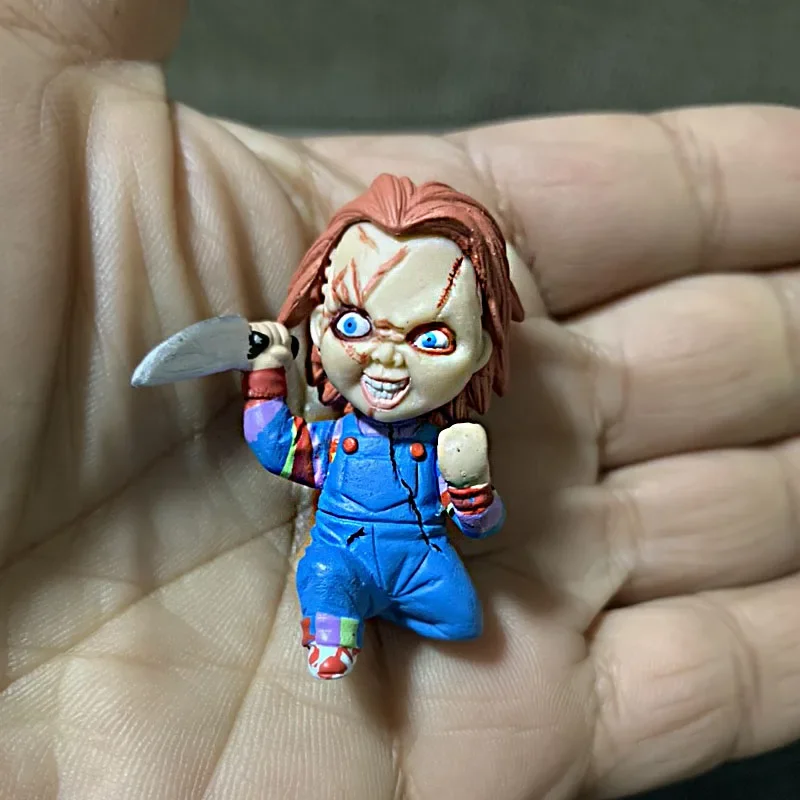 Childseplays Chucky Chuckeys Ghostse Bridese Doll Model Toy Movie Peripheral Children\'s Gifts Pendant Keychain