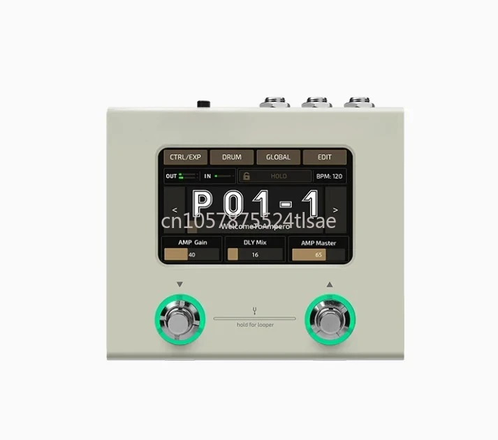 Mini Ultra Compact Amp modeler & effects processor with The Dual-core Digital Signal Processing Platform