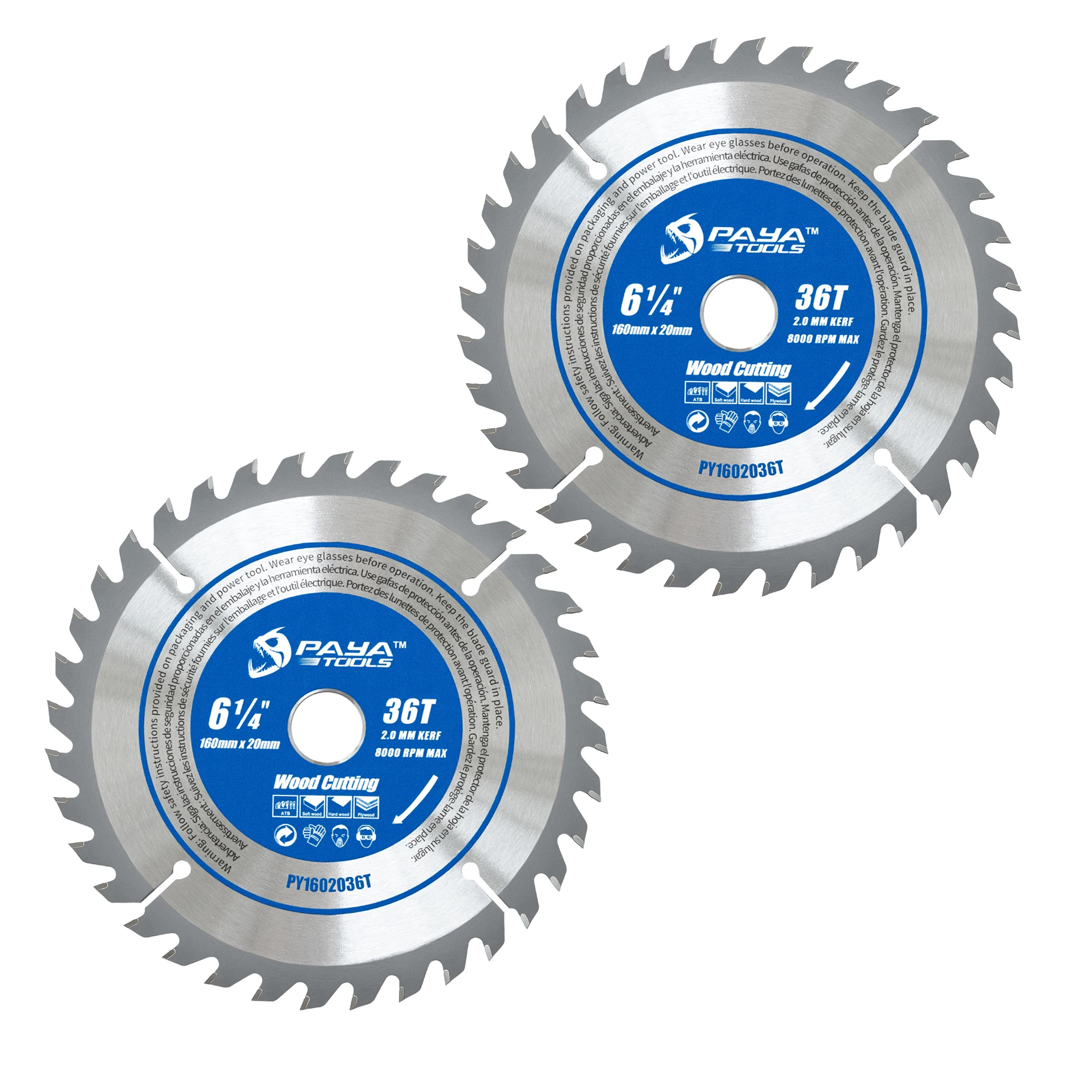 PAYA Wood Cutting Circular Saw Blade 160mm Saw Blade 6 1/4