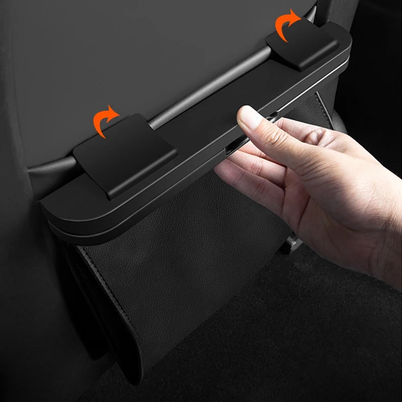 For Tesla Model 3 Y 2017 2018 2019 2020 2021 2022 2023 Car Garbage Bag Waterproof Magnetic Adsorption Trash Back Seat Hanging view 6