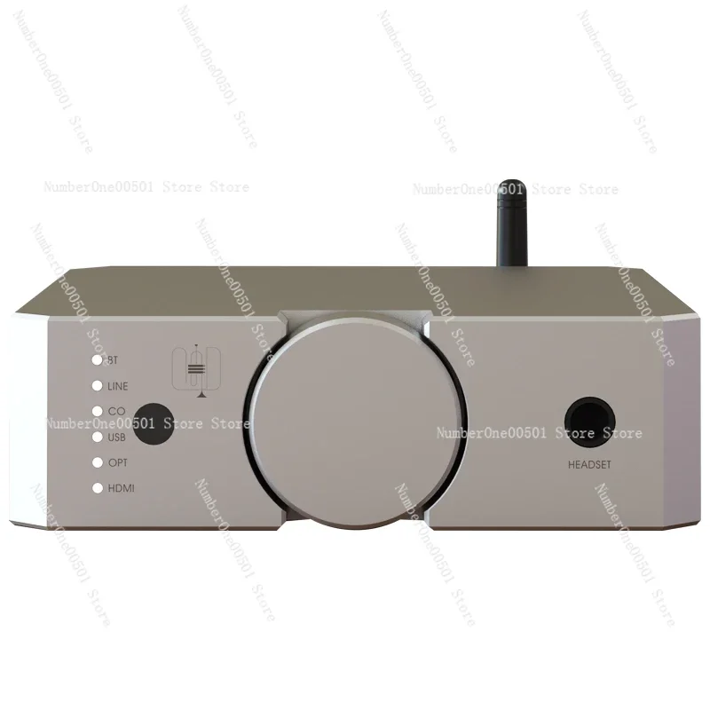 Audiophile Dual Balance Power Amplifier Bluetooth 5.0 200W High Power HIFI Digital Audio Amplifier USB Playback HDMI Input