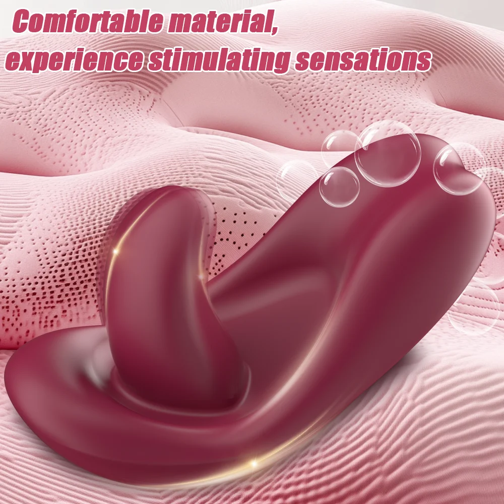 Tongue Licking G-Spot Clitoral Dildo Vibrator with APP Bluetooth Control Stimulation Masturbator for Adult Games Couple Sex Toy - Image 6